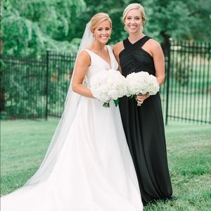 Levkoff Black Gown Size 8